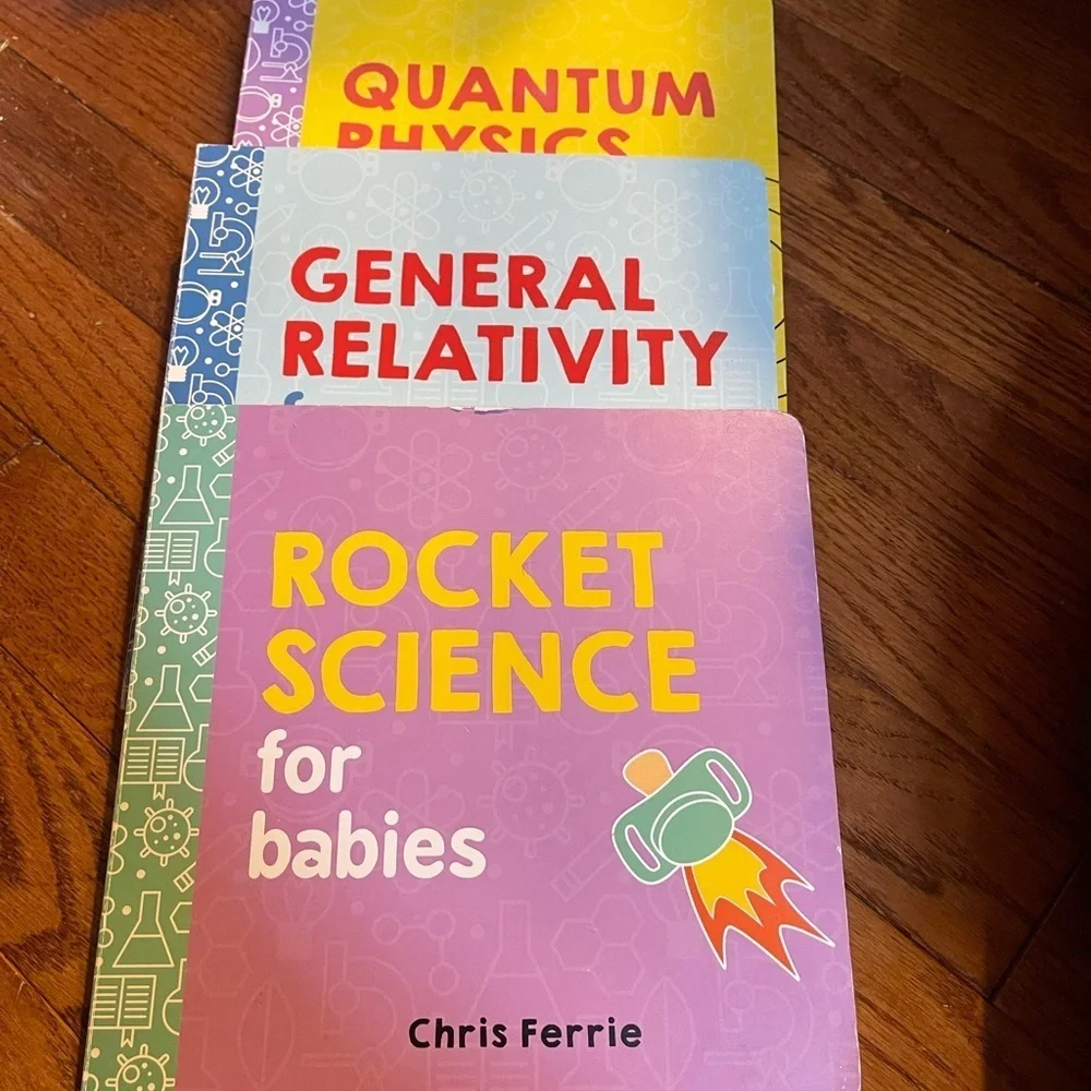Chris Ferrie Science Board Books Set